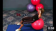 Pilates Based Core Conditioning Exercises with Stability Ball COOL DOWN  6:44min